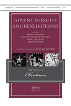 Advent Introits and Benedictions SATB choral sheet music cover Thumbnail